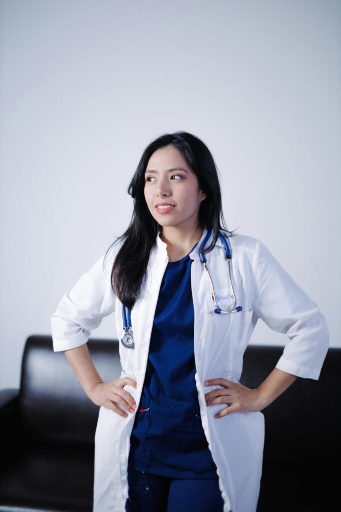 doctors in air ambulance