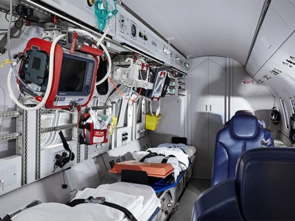 The Equipment On Board An Air Ambulance