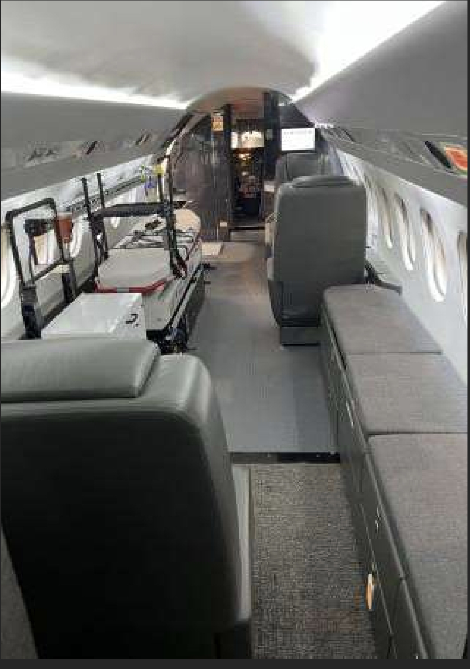 TCA Falcon900B InteriorFront 120825