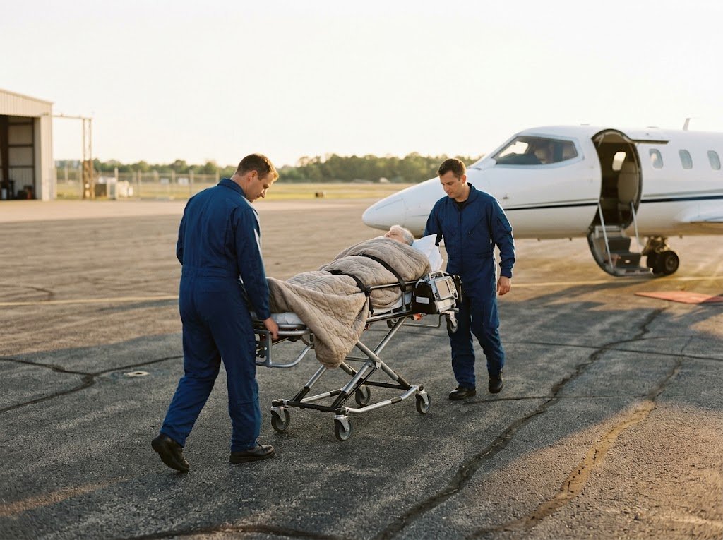 Air Ambulance Transport After a Serious Fall in an Older Adult